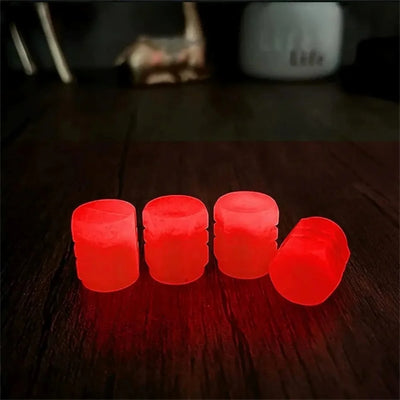 Bouchons de Valve Universels Lumineux Fluorescents 20 Pièces
