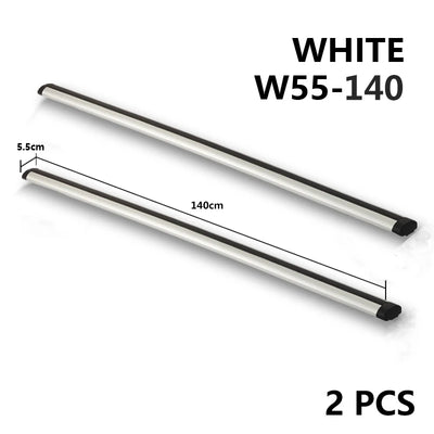 Barres de Toit Universelles MASITU Aluminium 100 à 140 cm
