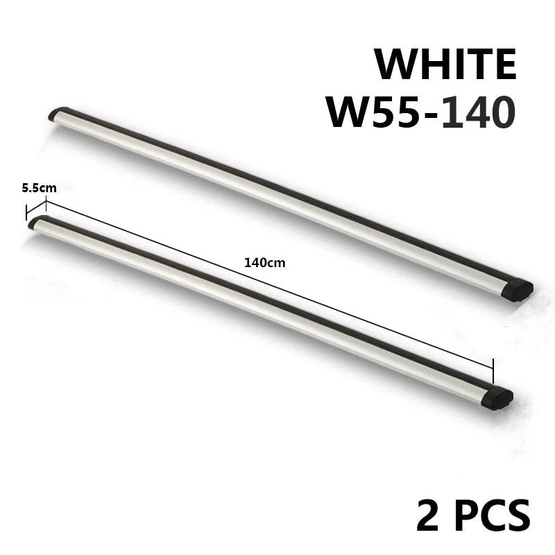 Barres de Toit Universelles MASITU Aluminium 100 à 140 cm