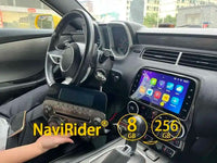 Autoradio Android Chevrolet Camaro 2010-2015 Écran 8 pouces CarPlay Sans Fil GPS 4G
