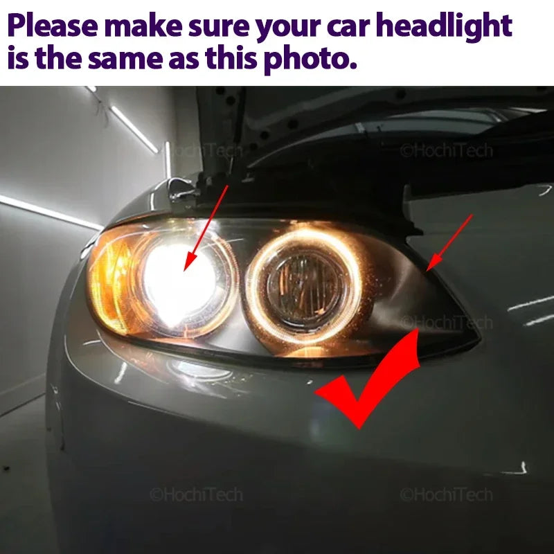 Ampoules LED Angel Eyes BMW Série 3 E90 E92 E93 M3 2008-2013