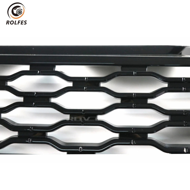 Calandre Range Rover Sport L494 2014-2017 Look 2018 Nid d'Abeille Noir Argent