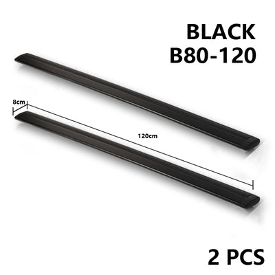 Barres de Toit Aluminium Universelles 100 à 140 cm