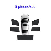 Pare-Soleil Vitres Volkswagen Golf 8 CD1 CG5 Rideaux Magnétiques Maille Anti-UV