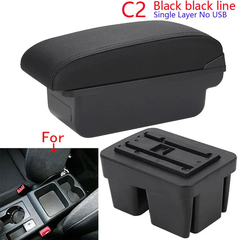Accoudoir Volkswagen Golf 7 2014-2019 Console Centrale avec Rangement 3 USB