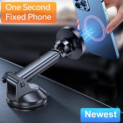 Support Téléphone Magnétique UYUXIO Ventouse Bras Télescopique