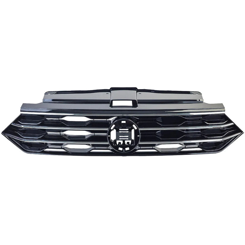 Calandre Avant Haut de Gamme Trois Barres Chromées Volkswagen T-Roc 2017-2021 Réf. 2GD853651R