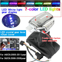 Pommeau de Vitesse LED Audi A6 A4 A5 Q5 Q7 — détail du support