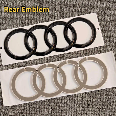 Emblème de Calandre Audi 4 Anneaux A3 A4 Q5 Q7