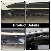 Marchepieds Latéraux Acier Toyota Hilux Revo Rocco Travo 2016-2026 Antirouille