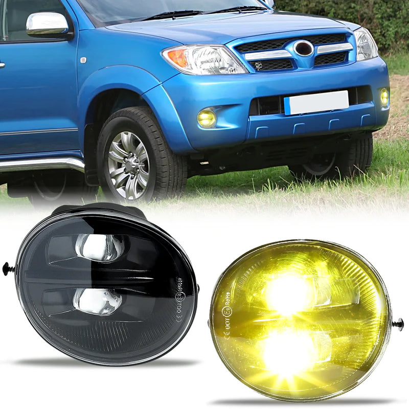 Feux Antibrouillard LED Toyota Hilux 2005-2009 RAV4 2004-2005 Feux de Jour Avant 12V