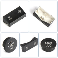 Cache-Boutons de Climatisation BMW Série 3 X1 F30 F20 E90 — vue de profil
