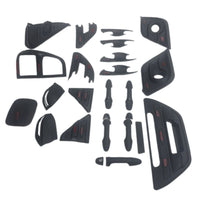 Kit de Tuning Noir Mat Toyota Hilux Revo 2015+ Extérieur en ABS Packs A B ou C