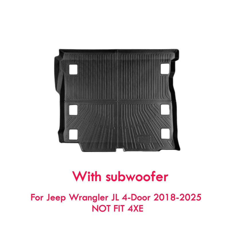 Tapis de Coffre Jeep Wrangler JL 4 Portes TPE