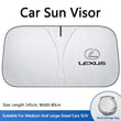 Pare-Soleil Pare-Brise Lexus RX NX ES IS UX