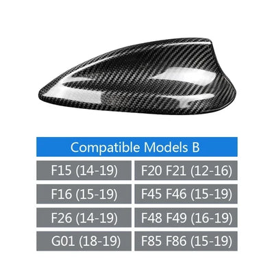 Antenne Shark Fin BMW M2 M3 M4 X1 X3 F22 F30 Carbone