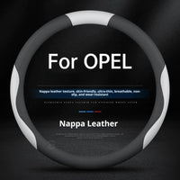 Couvre Volant Opel Corsa, Astra, Mokka, Grandland, Frontera, Insignia, Zafira 2026 en Cuir Nappa Perforé, Rond ou en D