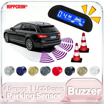 Radar de Recul Hippcron Écran LED 4 Capteurs 22 mm