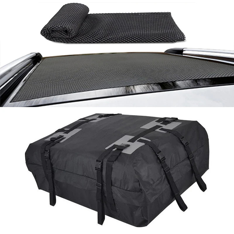 Wasserdichte 600D-Dachbox für Autos, 425 Liter