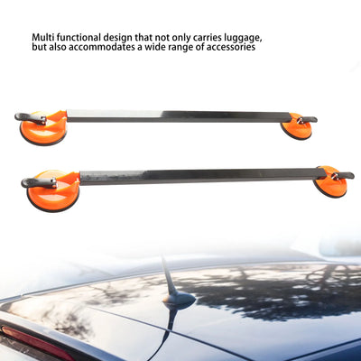 Barres de Toit Universelles Ventouse Acier 92 cm