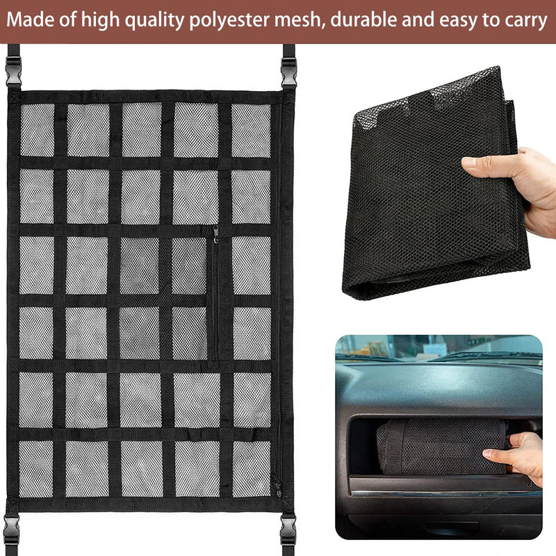 Car Ceiling Storage Roof Net Reinforced Mesh