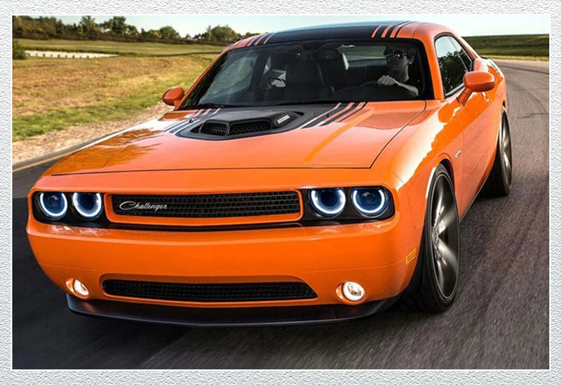 Phares LED Dodge Challenger 2008-2014 Kit Complet Feux de Jour Dynamiques Clignotants