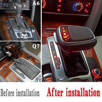 Pommeau de Vitesse LED Audi A6 A4 A5 Q5 Q7 — vue d'ensemble