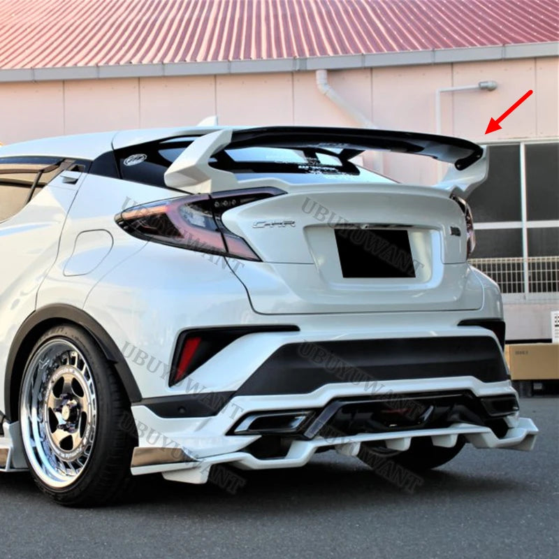 Becquet Toyota C-HR 2016-2022 Aileron de Coffre Style GT sur Pieds, 6 Finitions