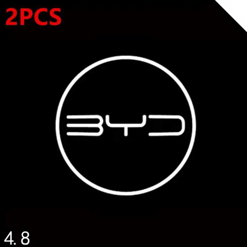 Projecteur Porte BYD Sealion 7, Sealion 6, Sealion 5, Song Plus, Seal U, Lumière de Bienvenue HD, Lot de 2