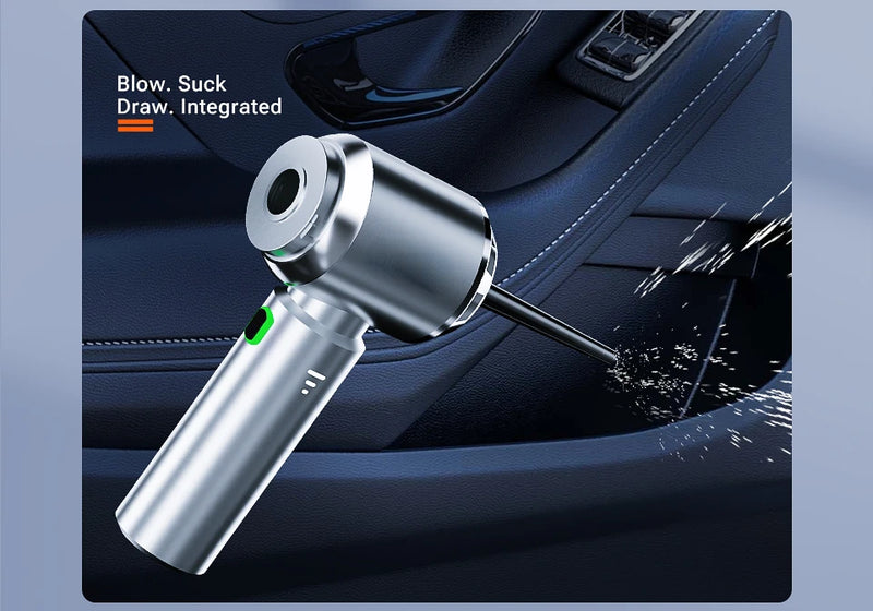 Powerful Cordless Car Vacuum Cleaner and Blower, 2-in-1 Wet and Dry