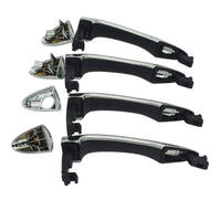 Poignées de Porte Extérieures Chromées Kia Sportage 2011-2016 Lot de 4