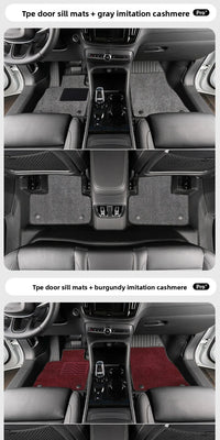Tapis de Sol TPE Volvo XC60 2009-2026 T8 PHEV Conduite à Gauche Simple ou Double Couche Protection des Seuils