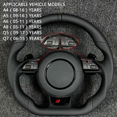 Volant Sport Fond Plat Audi A3 A4 A6 Q5
