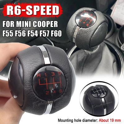 Pommeau de Vitesse Boule Mini Cooper F56 F60 6 Vitesses