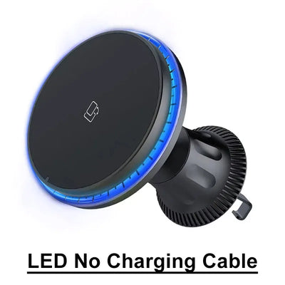 Support Téléphone Voiture Chargeur Induction Magnétique 15W