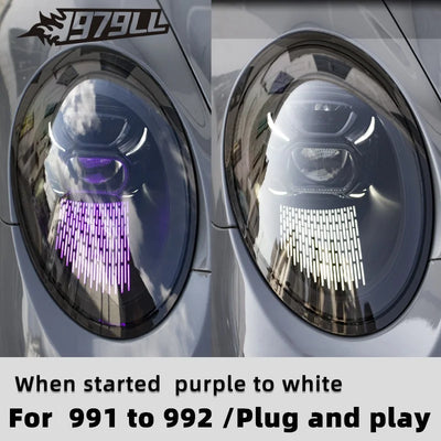 Phares LED Porsche 911 Carrera 991 Matrix 2012-2018
