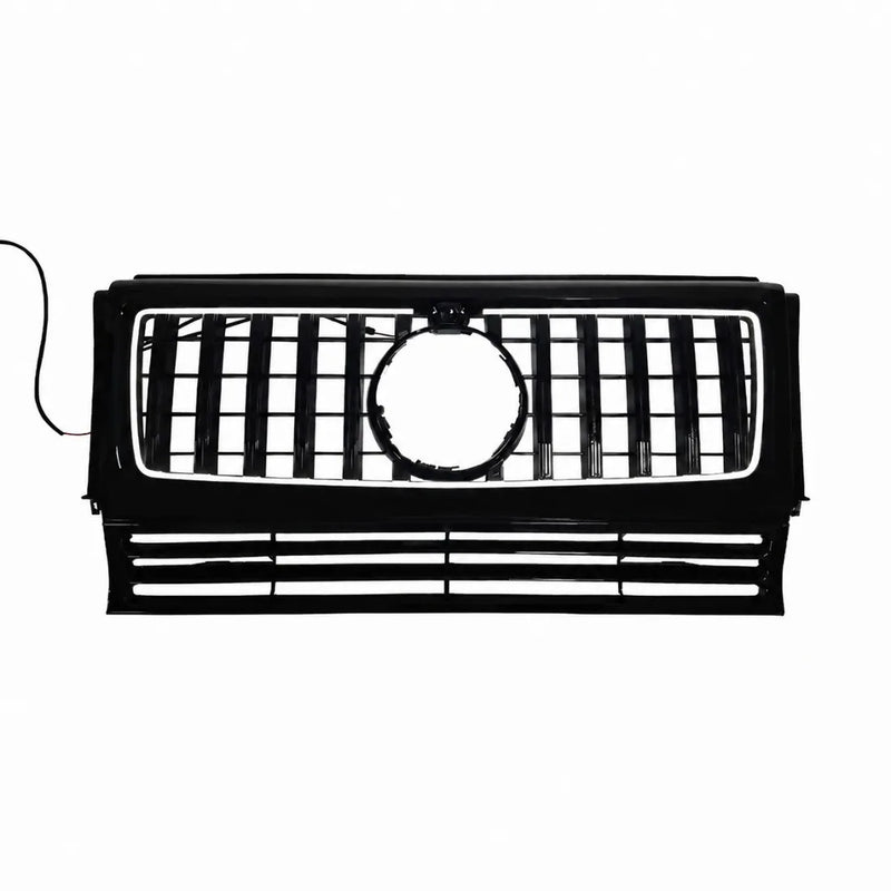 Calandre Avant Style GT R Panamericana LED Mercedes-Benz Classe G W463 1990-2018 Noir Brillant
