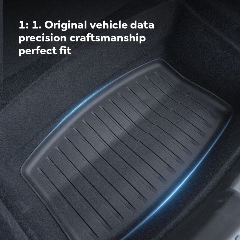 Tapis de Coffre Avant et Arrière Tesla Model 3 Highland 2024 TPE Étanche