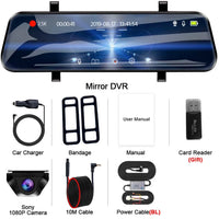 Dashcam E-ACE A37 2.5K Touchscreen GPS WiFi