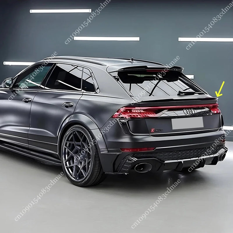 Becquet de Coffre Central Audi Q8 SQ8 RSQ8 2019-2025 Noir Brillant