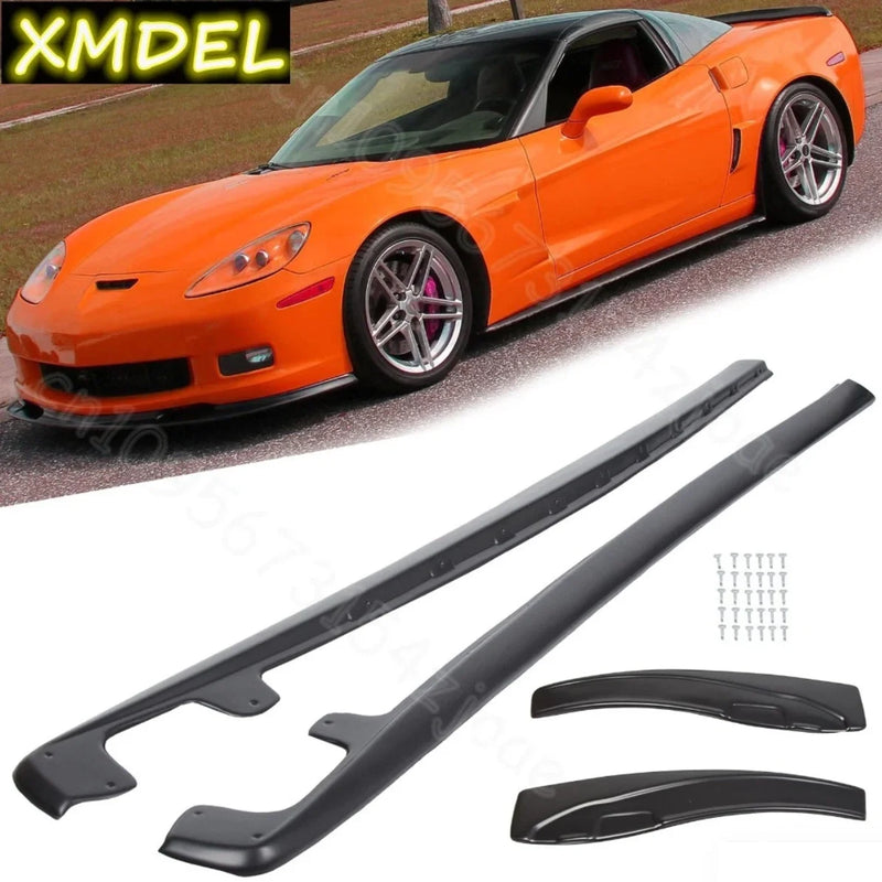 Jupes Latérales Bas de Caisse Chevrolet Corvette C6 Z06 ZR1 2005-2013