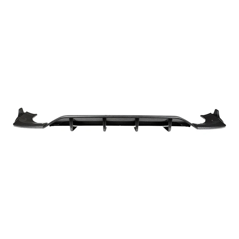 Diffuseur de Pare-Chocs Arrière Volkswagen Tiguan MK3 R-Line 2024-2025 Noir Brillant ou Aspect Carbone