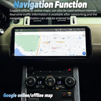 Autoradio Android 15 Land Rover Range Rover Evoque 2012-2018 Écran 12,3 Pouces CarPlay GPS DSP