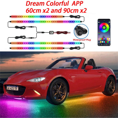 Éclairage d'Ambiance Néon RGB Dreamcolor Sous Caisse