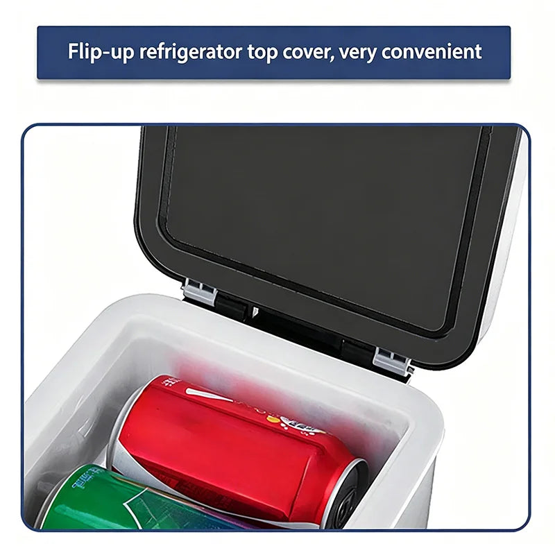 Mini Frigo Voiture 6 L 12 V 220 V Froid et Chaud