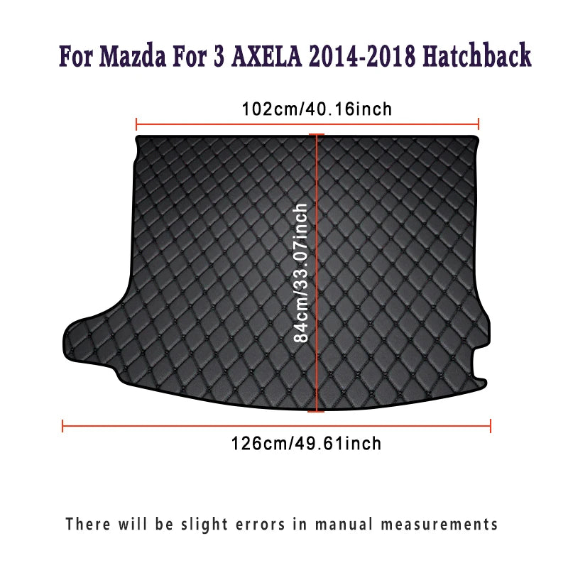 Tapis de Coffre Mazda 3 Axela 2014-2025