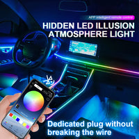 Kit Éclairage d'Ambiance LED Acrylique 18 en 1 Voiture