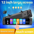 Dashcam Miroir 12 Pouces 4 Canaux 4K ADAS