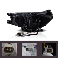 Phares LED Toyota Hilux Revo Rocco AN120 2015-2020 Clignotants Séquentiels Feux de Jour