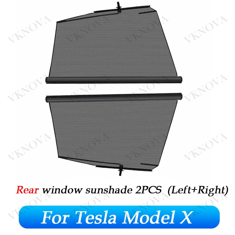 Pare-Soleil Latéral Tesla Model 3 Model Y Model X Store Enrouleur Vitres Avant Arrière